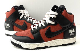 【中古】ナイキ NIKE UNDERCOVER × Nike Dunk High "UBA" DD9401-600 メンズ靴 スニーカー ロゴ レッド 26cm 201-shoes553