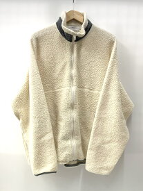 【中古】グラフペーパー Graphpaper Wool Boa Zip-Up Blouson ボアジャケット GU203-70166 ジャケット 無地 ベージュ 2サイズ 201MT-2009