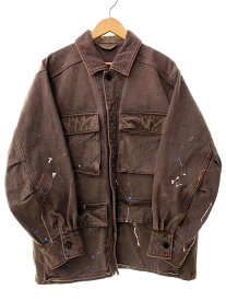 【中古】ジエダ Jieda 21AW DUCK M65 SHIRT Jie-21W-SH02-A ジャケット ブラウン 2サイズ 201MT-2108