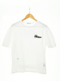 【中古】ディオール・オム DIOR HOMME B21 スニーカープリント 半袖Tシャツ カットソー 白 863J621IW212 Tシャツ プリント ホワイト Sサイズ 103MT-9