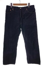 【中古】コムデギャルソン COMME des GARCONS ジュンヤワタナベ JUNYA WATANABE MAN リーバイス LEVIS 22AW メキシカンサラぺ デニム ワンポイント ネイビー XSサイズ 201MB-529