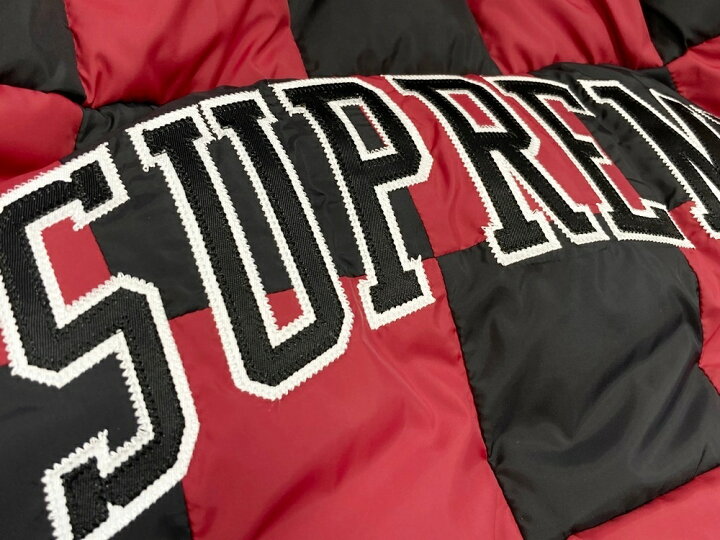 楽天市場】【中古】シュプリーム SUPREME Checkerboard Puffy Jacket 