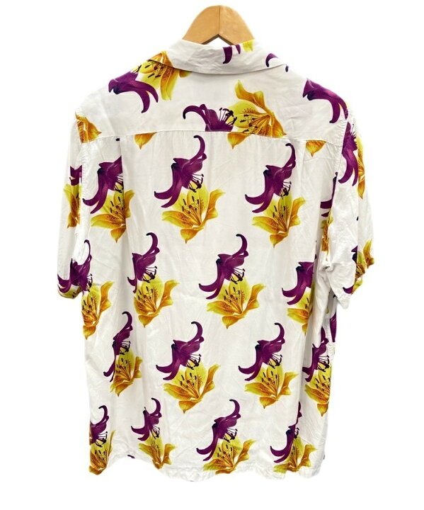 中古】ワコマリア WACKO MARIA X BORN X RAISED SHORTSLEEVE HAWAIIAN 