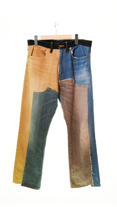 楽天市場】【中古】コッキ KHOKI 21AW Y Denim Pants 再構築 デニム 