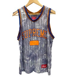 【中古】シュプリーム SUPREME Dyed Basketball Jersey Royal ダイド バスケットジャージ 20FW タンクトップ ベスト ロゴ ブルー Mサイズ 101MT-2047