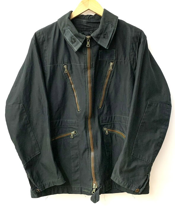 楽天市場】【中古】スウェーデン軍 M-69 タンカースジャケット 黒染め 