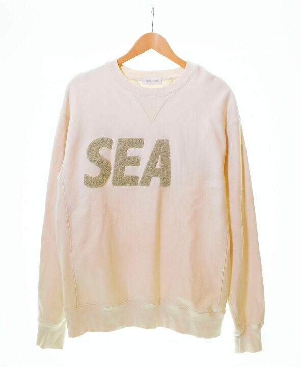 楽天市場】【中古】ウィンダンシー WIND AND SEA SEA Damaged Crew 