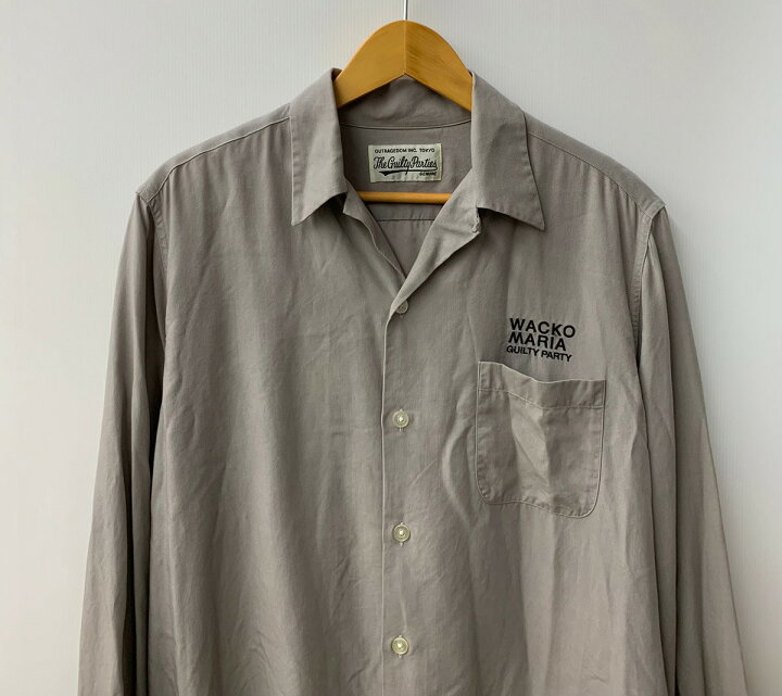 楽天市場】【中古】ワコマリア WACKO MARIA 開襟シャツ オープンカラー 
