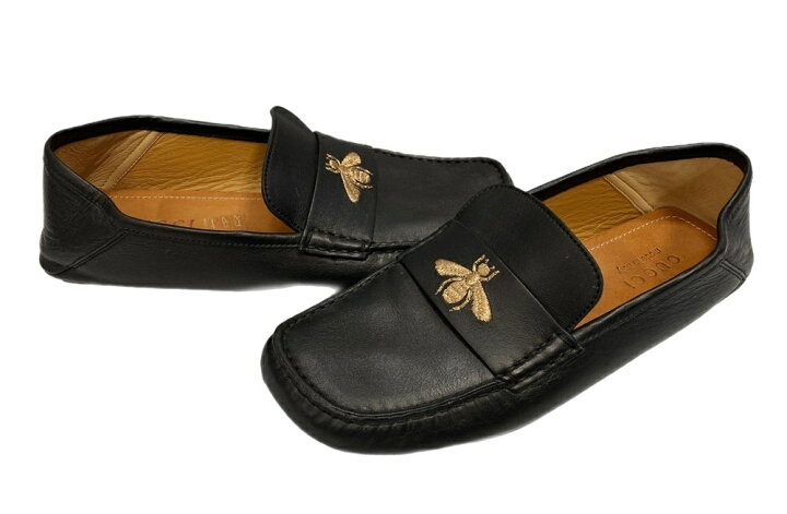 楽天市場】【中古】グッチ GUCCI Leather driver with bee  
