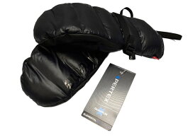 【中古】シュプリーム SUPREME Featherweight Down Mittens Black FW23 フェザーウェイト ダウン ミトゥンズ 黒 手袋・アームウォーマー メンズ手袋 ロゴ ブラック 101goods-109