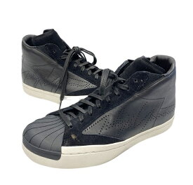 【中古】ヨウジ ヤマモト YOHJIYAMAMOTO ADIDAS アディダス NAPPA SUEDE SS SK8 MID BLACK Y-3 黒 スウェード 切り替え FY0602 メンズ靴 スニーカー ブラック 25cm 101-shoes1497