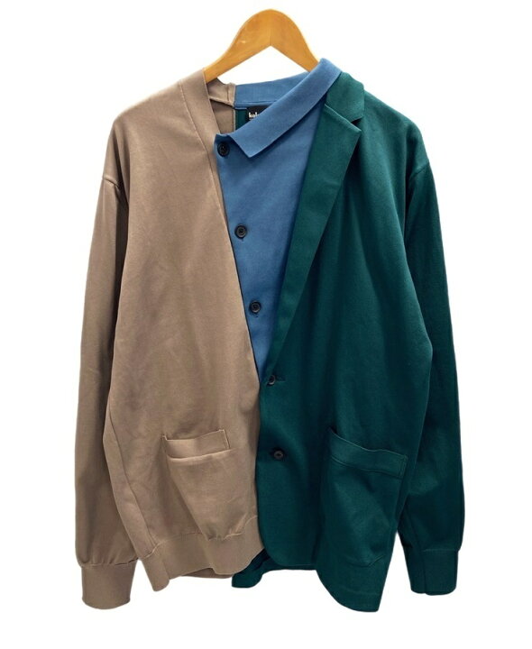 楽天市場】【中古】カラー kolor 強撚天竺ジャケット ドッキング  