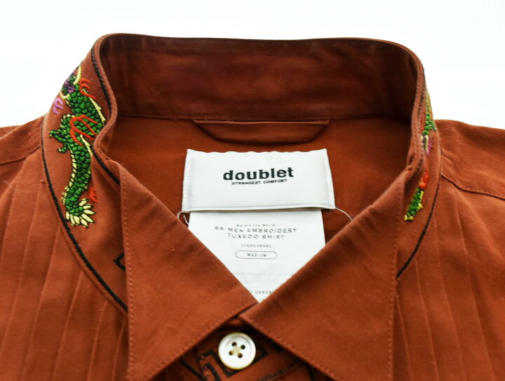 楽天市場】【中古】ダブレット doublet RA-MEN EMBROIDERY TUXEDO 