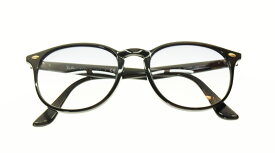 【中古】レイバン Ray-Ban ウェリントン サングラス 黒 RB4259F 601/19 53 眼鏡・サングラス 眼鏡 ロゴ ブラック 103goods-18