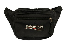 【中古】バレンシアガ BALENCIAGA EXPLORER BELT PACK ボディバッグ ショルダーバッグ 黒 482389・1000・W・527277 バッグ メンズバッグ ボディバッグ・ウエストポーチ ロゴ ブラック 101bag-123