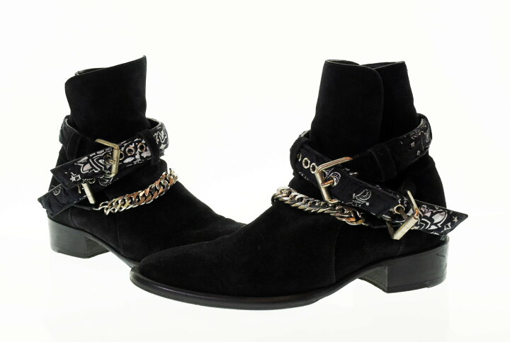 楽天市場】【中古】アミリ AMIRI 18AW Bandana Buckle Boots バンダナ  
