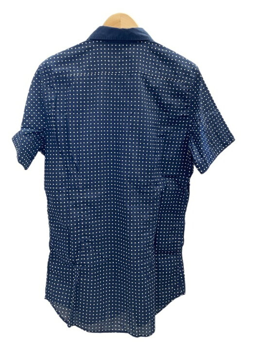 楽天市場】【中古】グッチ GUCCI ドット柄 長袖シャツ 紺 Skinny 