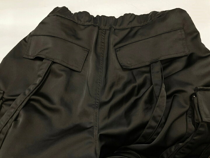 楽天市場】【中古】ターク TAAKK SATIN PANTS 21SS サテンパンツ 黒 