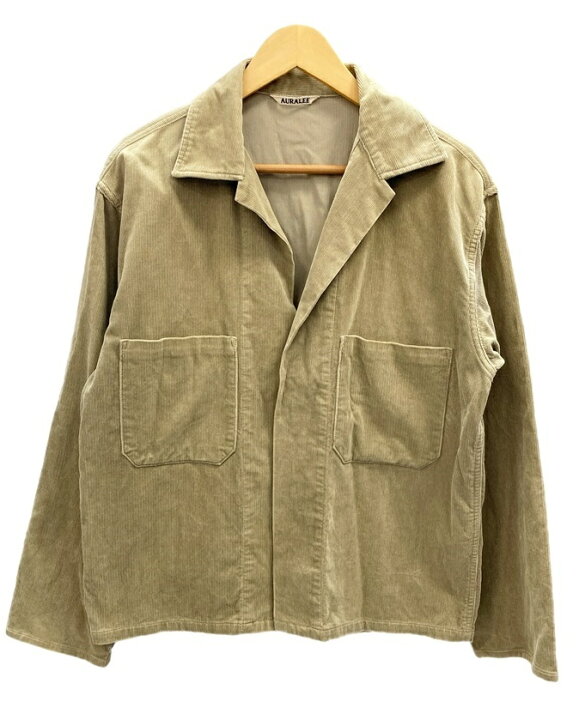 楽天市場】【中古】オーラリー AURALEE WASHED CORDUROY SHIRTS JACKET 