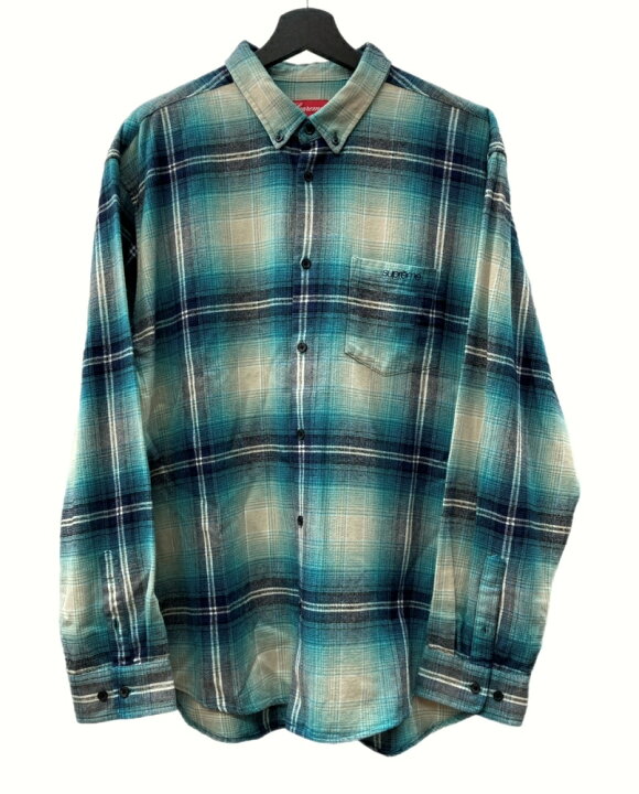 楽天市場】【中古】 シュプリーム SUPREME 23SS SHADOW PLAID FLANNEL 