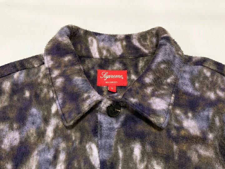 楽天市場】【中古】シュプリーム SUPREME Paisley Fleece Shirt Purple  
