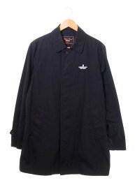 【中古】シュプリーム SUPREME UNDERCOVER コラボ 15ss Trench Coat トレンチコート ステンカラ―コート コート ロゴ ブラック Mサイズ 103MT-570
