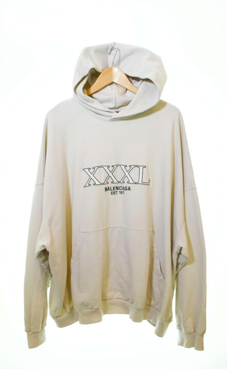 楽天市場】【中古】バレンシアガ BALENCIAGA 22AW XXXL Hoodie 刺繍 