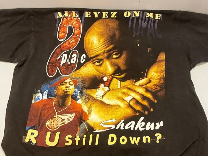 楽天市場】【中古】ラップTシャツ RAP-T Vintage Hip Hop Tupac 2PAC 