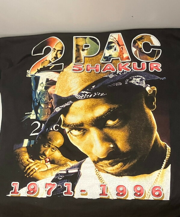 楽天市場】【中古】ラップTシャツ RAP-T Vintage Hip Hop Tupac 2PAC 