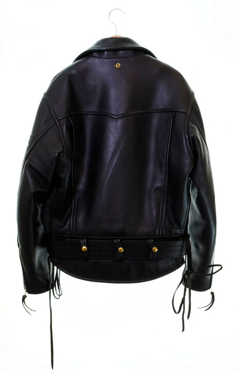 楽天市場】【中古】カドヤ KADOYA ダブルライダースジャケット レース 