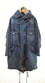 【中古】リーバイス Levi's FACETASM ファセッタズム M65 フィッシュテイル デニムジャケット 青 YA-CO-U03 ジャケット ブルー Mサイズ 103MT-946
