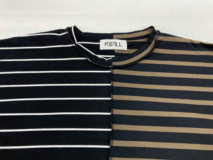 楽天市場】【中古】 キディル KIDILL Chaos Oversize T-shirts Border 