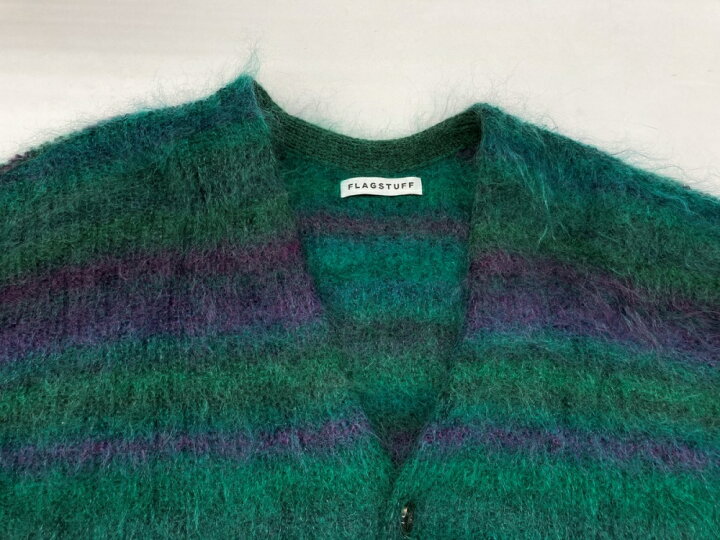 楽天市場】【中古】 フラグスタフ FLAGSTUFF 22AW MOHAIR CARDIGAN 