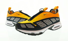 【中古】ナイキ NIKE AIR MAX エア マックス SNDR Canyon Gold and Deep Ocean HJ8080-700 メンズ靴 スニーカー イエロー 27.5cm 103S-445