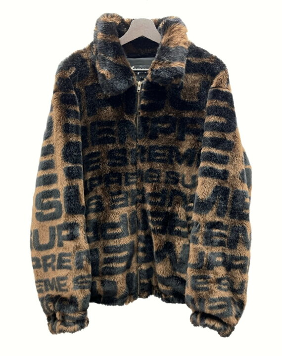 楽天市場】【中古】 シュプリーム SUPREME 18SS Faux Fur Bomber 