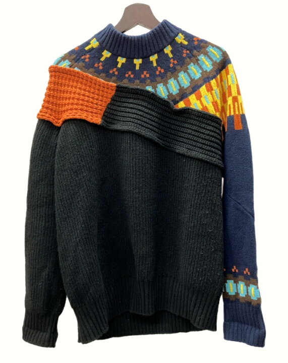 楽天市場】【中古】 サカイ sacai 21AW Wool Knit Pullover ウール  