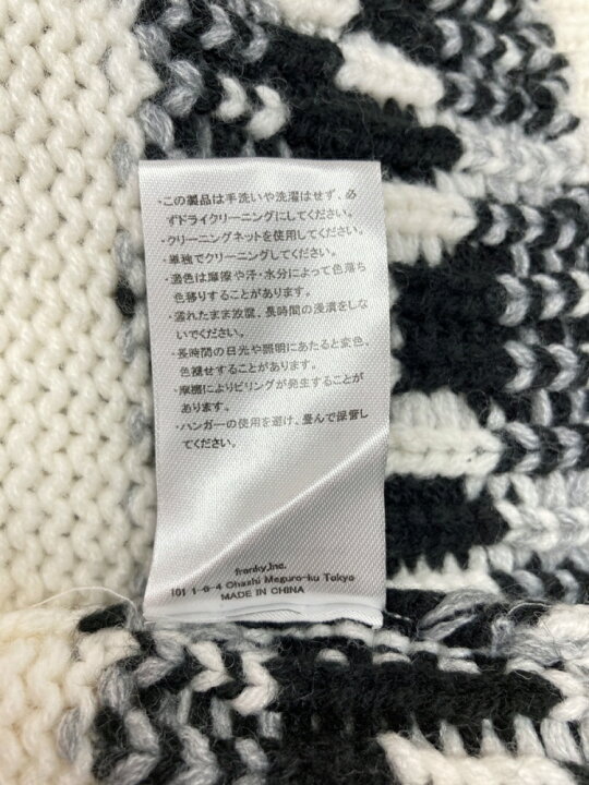 楽天市場】【中古】 ウィンダンシー WIND AND SEA 22AW NORDIC SWEATER 