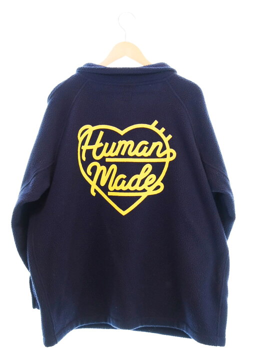 楽天市場】【中古】ヒューマンメイド HUMAN MADE P/O FLEECE JACKET  