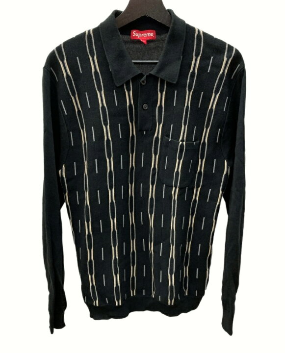 楽天市場】【中古】 シュプリーム SUPREME Vertical Stripe Knit L/S 