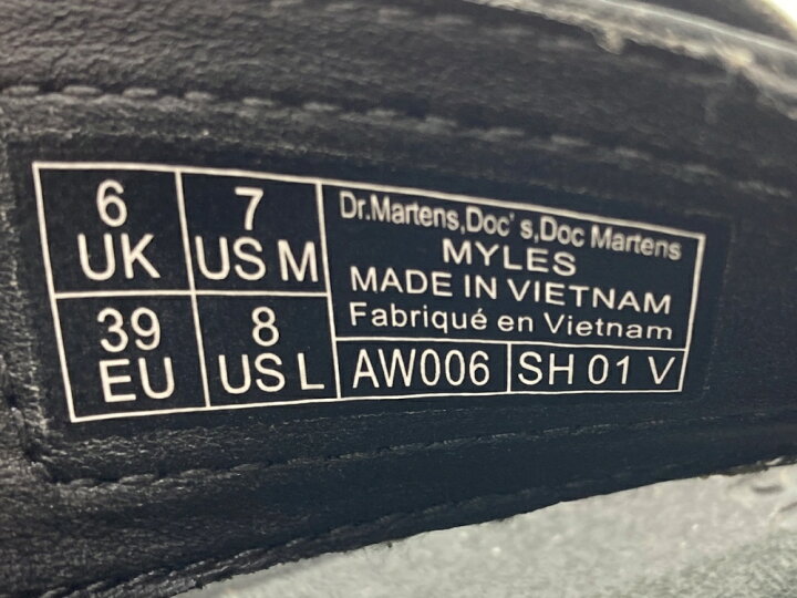 楽天市場】【中古】 ドクターマーチン Dr.Martens MYLES SANDAL 