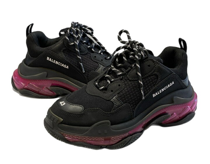 楽天市場】【中古】バレンシアガ BALENCIAGA TRIPLE S Clear Sole  