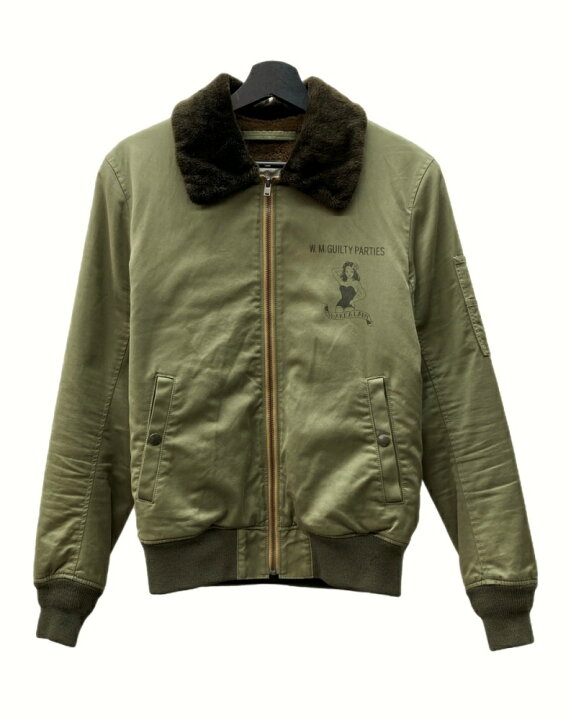 楽天市場】【中古】 ワコマリア WACKO MARIA B-15 FLIGHT JACKET  