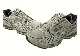 【中古】 アシックス asics 23年製 GEL-KAYANO14 ゲル カヤノ ローカット ランニング シューズ 薄茶色 1203A412 メンズ靴 スニーカー ベージュ 27cm 104-shoes587