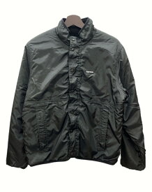 【中古】 シュプリーム SUPREME 18AW Reversible Logo Fleece Jacket リバーシブル ロゴ フリース ジャケット ボア アウター 黒 ジャケット ロゴ ブラック Sサイズ 104MT-887