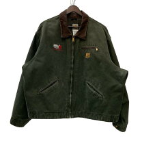 楽天市場】カーハート デトロイトジャケット（カラーカーキグリーン 