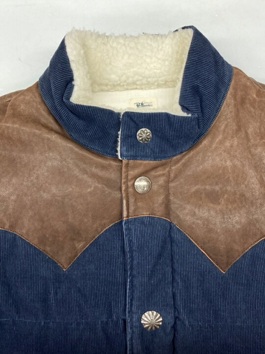 楽天市場】【中古】 ロンハーマン Ron Herman CONCHO DOWN JACKET 