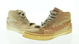 【中古】ビズビム VISVIM AFFA US9.5 FRAGMENTdesign エーエフエフエー フラグメントデザイン スニーカー グレー メンズ靴 スニーカー グレー US9.5 27.5cm 103S-743