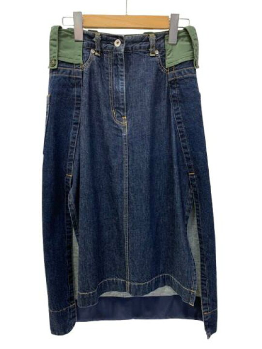 楽天市場】【中古】サカイ sacai ナイロンツイルドッキングデニム  