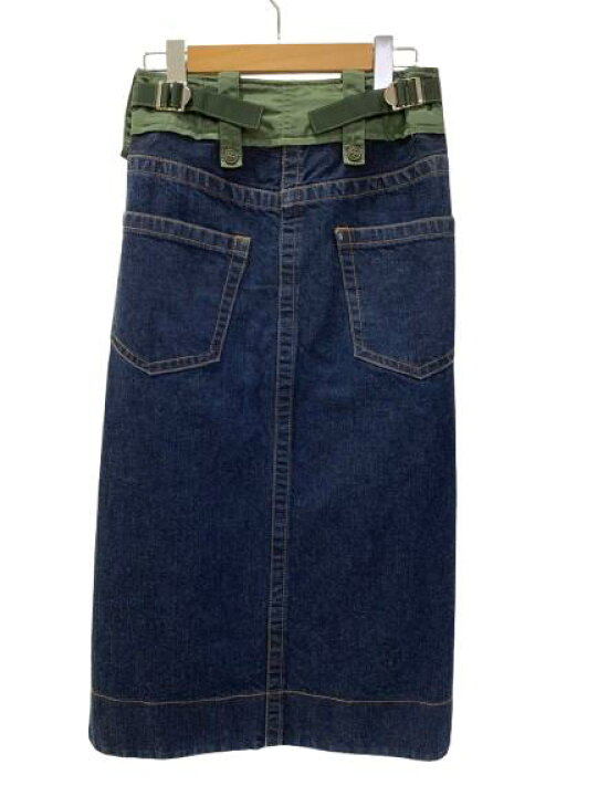 楽天市場】【中古】サカイ sacai ナイロンツイルドッキングデニム  