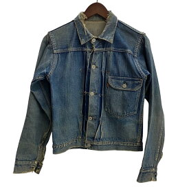 【中古】ヴィンテージ vintage 40's 50’s リーバイス Levi's 506XX デニムジャケット 1st ファースト シンチバック カスタム 片面赤タブ BIG E ジャケット ブルー 201MT-3579 VB